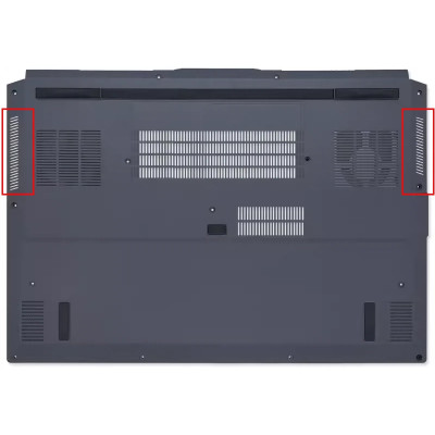 ASUS ROG Zephyrus G15 GU502 bottom case D cover blue