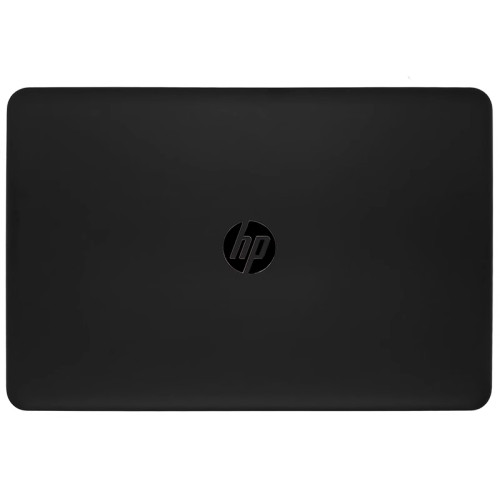 HP 15-BC 15-AX TPN-Q173 LCD Rear Top Lid Back Cover black A Case black HP logo